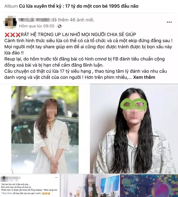 Clip Siêu Lừa Thế Kỷ 9X Livestream, Clip siêu lừa 9x livestream phản đối dân mạng, Siêu lừa 9x giả vờ làm rich kid chăn đại gia, Siêu lừa Anna Tina Duong Bắc Giang, Siêu lừa 9X V.A giả vờ làm rich kid lừa trăm tỷ nhà chồng đại gia, Siêu lừa Rich Kid, Siêu lừa 9X, Siêu lừa 9X lừa nhà chồng trăm tỷ, Clip siêu lừa 9x livestream tôi không lừa đảo, Siêu lừa 9X lên kịch bản như phim Hollywood, Siêu lừa 9X lên kế hoạch Hollywood, Siêu lừa Việt Nam 9X, Siêu lừa thế kỷ 9X, Tin tức mới nhất về siêu lừa 9X, Siêu lừa 9X Bắc Giang, Tin mới Anna Tina Duong, Anna Tina Duong, Thông tin về Tina Dương Anna V.A, Anna Tina Duong là ai, Ninh Thị Vân Anh là ai, Anna Dương Bắc Giang lên tiếng về phốt lừa đảo 17 tỷ, Anna Dương nói về phốt lừa đảo 17 tỷ, Thông tin mới nhất Anna Dương về phốt lừa đảo 17 tỷ