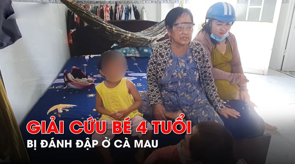 Giải cứu bé 4 tuổi bị đánh đập ở Cà Mau, Bé 4 tuổi bị đánh đập dã man ở Cà Mau, Clip cứu bé 4 tuổi bị đánh đập ở Cà Mau, Clip bé 4 tuổi bị hành hạ dã man ở Cà Mau, Clip tin tức, Tin tức nóng 24h trong ngày