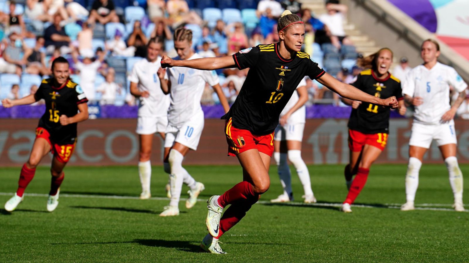 UEFA Womens EURO England Football, Wach Spain 4-1 Finland Womens Full Goals, Video Germany 4-0 Denmark UEFA Womens EURO 2022.07.08 Highlight, Watch Germany 4-0 Denmark UEFA Womens EURO Highlight, Video Spain 4-1 Finland UEFA Womens EURO 2022.07.08 Highlight, Video Belgium 1-1 Iceland UEFA Womens EURO England Highlight, Watch Highlight Belgium 1-1 Iceland UEFA Womens, See Clip Belgium 1-1 Iceland UEFA Womens EURO Full Goals, Belgium Full Goals Highlight, Italy 2-1 Belgium Full Goals Highlight, Iceland Full Goals Highlight, Clip Iceland 2-2 Israel Full Highlight